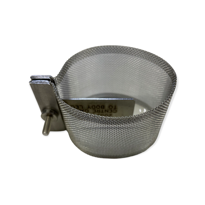 STAINLESS STEEL CLAMPED GAUZE FOR 1,5" TWINACT RELIEF VALVE