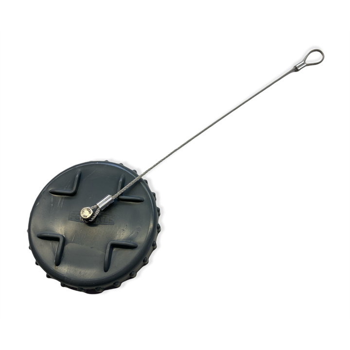 CAP FOR 75MM DOCUMENT HOLDER - INCLUDING WIRE CHAIN