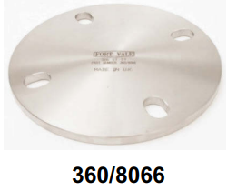 3" SLOTTED BLIND FLANGE