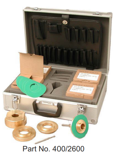 FOOTVALVE SEAT REPAIR KIT.