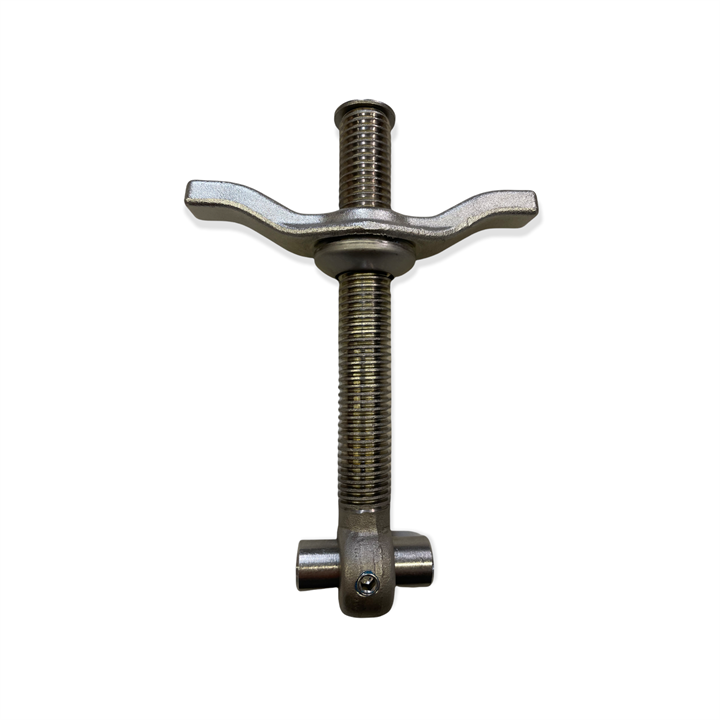 3/4" WHITWORTH SWINGBOLT ASSEMBLY - 16MM EYE - LENGTH 152MM - STAINLESS WINGNUT