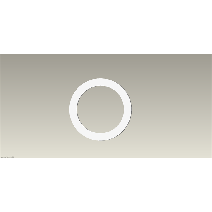 300MM MANLID SEAL - SUPER TANKTYT PTFE/EPDM - INSIDE DIA 355MM - HEIGHT 12MM