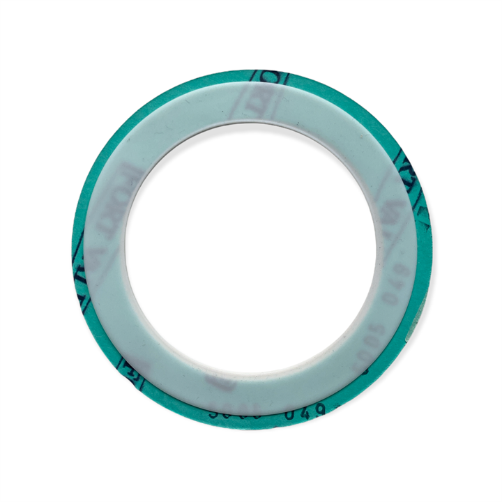 CAF/PTFE ENVELOPE FLANGE GASKET - FOR 3" CLAMPED BUTTERFLY VALVE INLET SIDE