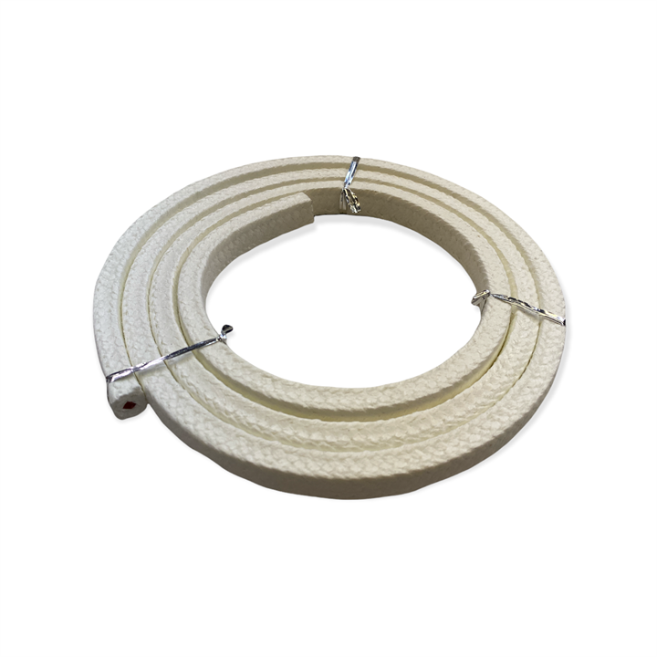 BRAIDED PTFE 500MM MANLID SEAL 15X10X1650MM - SILICON CORE