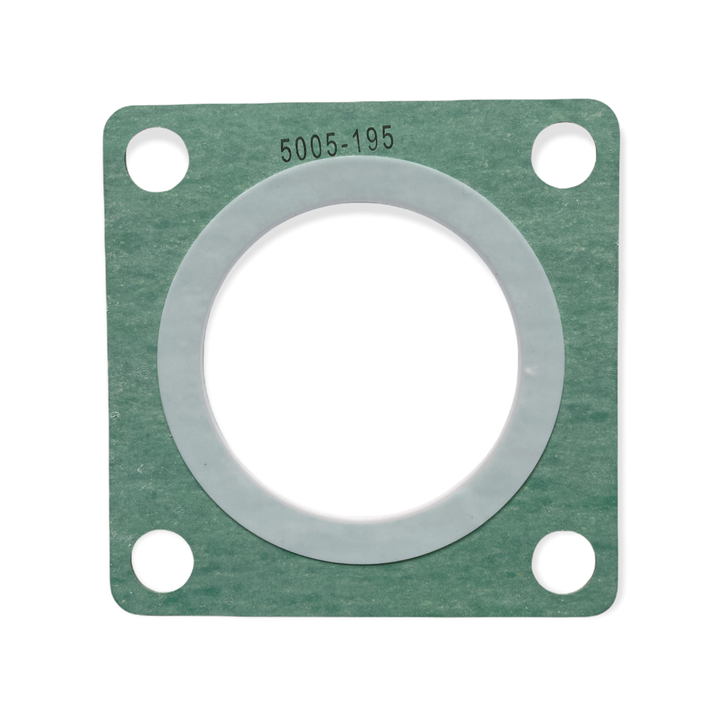CAF/PTFE ENVELOPE GASKET FOR BUTTERFLY OUTLET - SQUARE - 4 HOLES