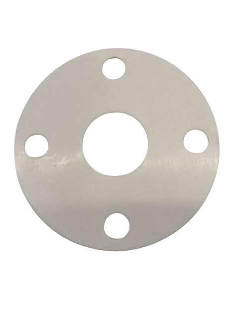 PTFE GASKET FOR 2" BALL VALVE OUTLET - 4 HOLES ON 125MM PCD