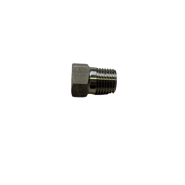 1/4" BSP TAPERED HEXAGON PLUG STAINLESS STEEL