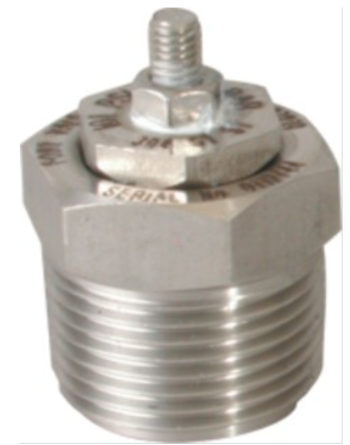 3/4"BSPT SAFETY RELIEF VALVE - SET AT 87 PSI