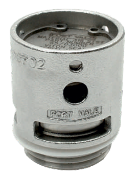 1"BSP IBC RELIEF VALVE - VITON SEALS - SET AT 3PSI & 1.5"HG VACUUM