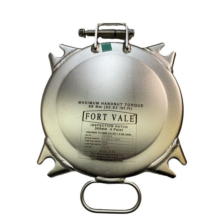 300MM 4BAR 4-POINT INSPECTION HATCH