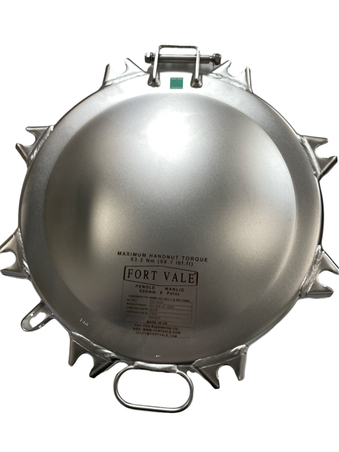 500MM 4BAR 8-POINT PRESSED MANLID - TIR BRACKET