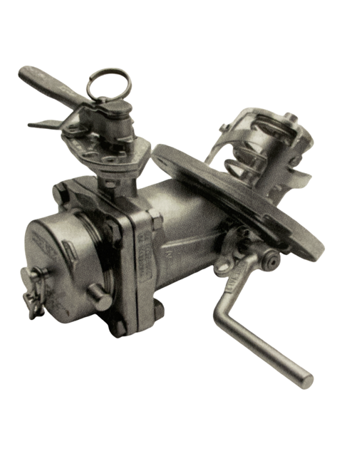 3" 45 DEGREE UNIVALVE - 3" BSP