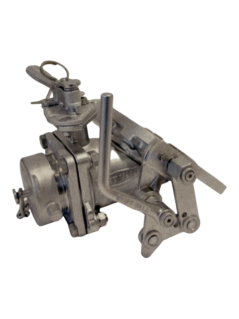 3" 45 DEGREE UNIFLOW FOOTVALVE INCLUDING 3" BSP BLANK CAP