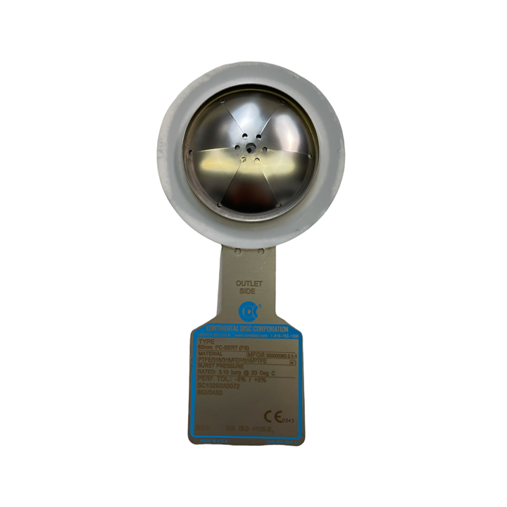 65MM PC SERT BURST DISC 2.41 BAR @20 DEGREE CELSIUS