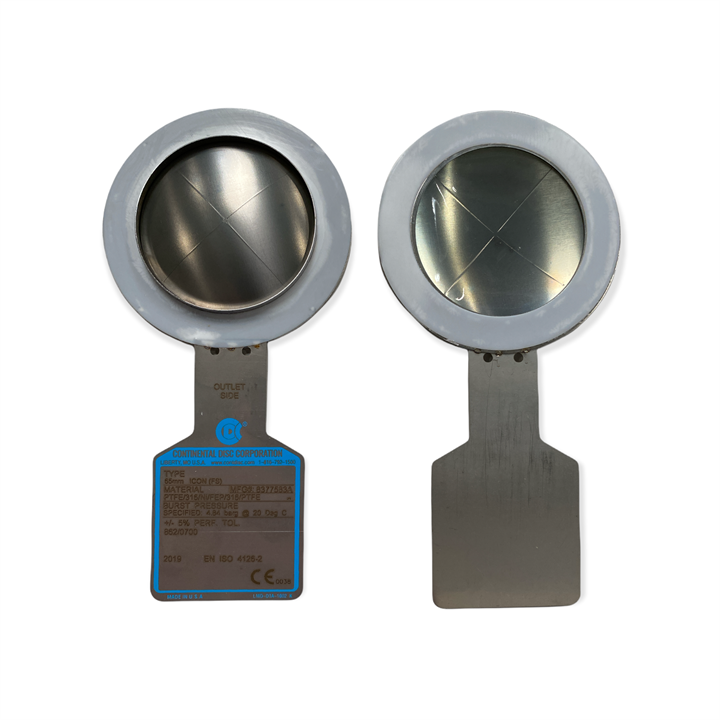 65MM ICON BURST DISC 4.84BAR @20 DEGREE CELSIUS