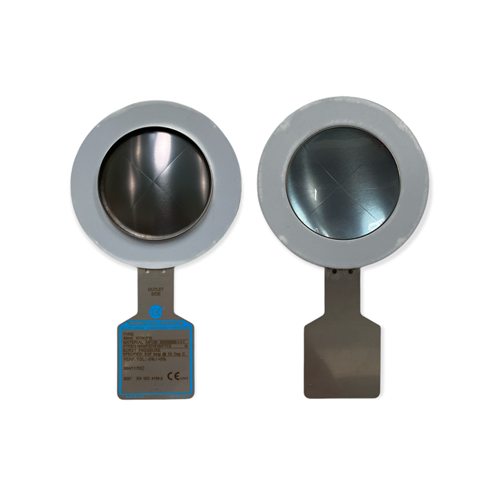 80MM BURST DISC 8.07BAR @20 DEGREE CELSIUS