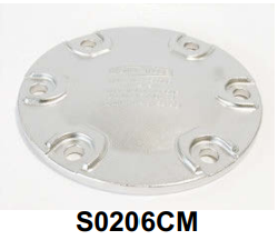 DISHED TOP OUTLET BLIND FLANGE 6 HOLE