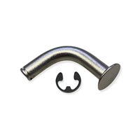 PIVOT PIN ASSEMBLY TO CONNECT BUTTERFLY VALVE AND BLIND FLANGE