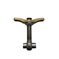 3/4" WHITWORTH SWINGBOLT ASSEMBLY - 19MM EYE - LENGTH 102MM - BRASS WINGNUT
