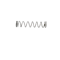 STAINLESS STEEL SPRING FOR 1" IBC RELIEF VALVE SET AT 1"HG VACUUM