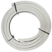 SWEET WHITE RUBBER MANLID SEAL CUT LENGTH 15X15X1750 MM